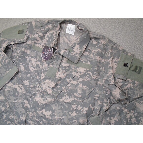 Defender M Digital Camo Men's Size Large BDU Full Zip Army Military Jacket - Picture 2 of 15